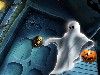 Scary Ghost Halloween Wallpaper wallpaper